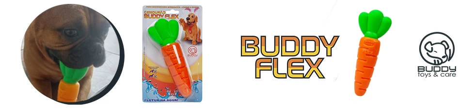 Brinquedo Cenourão Buddy Flex