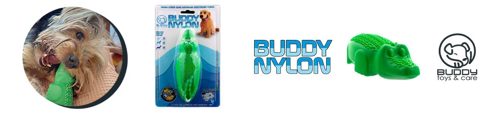 Brinquedo Crocojack Nylon Buddy Toys