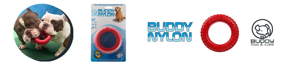 Brinquedo Pneu Buddy Nylon