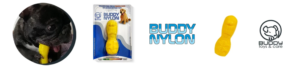 Brinquedo Pulguinha Buddy Nylon