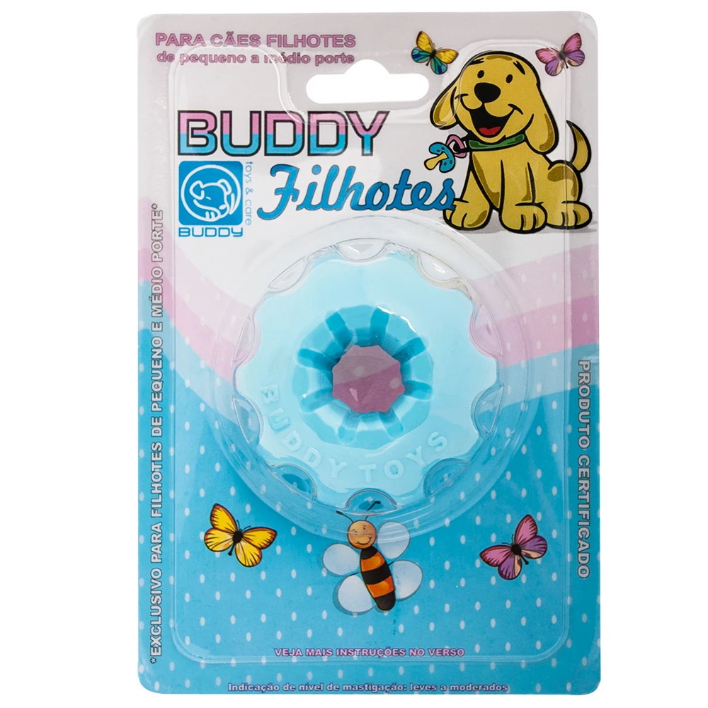 Brinquedo Bola Mini Azul Bolt Buddy Filhotes