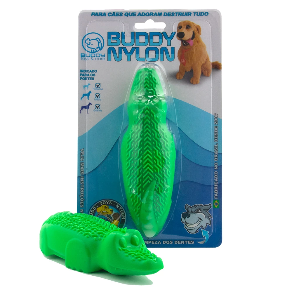 Brinquedo Crocojack Nylon Buddy Toys