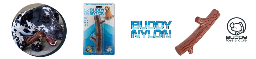 Brinquedo Graveto Nylon Buddy Toys