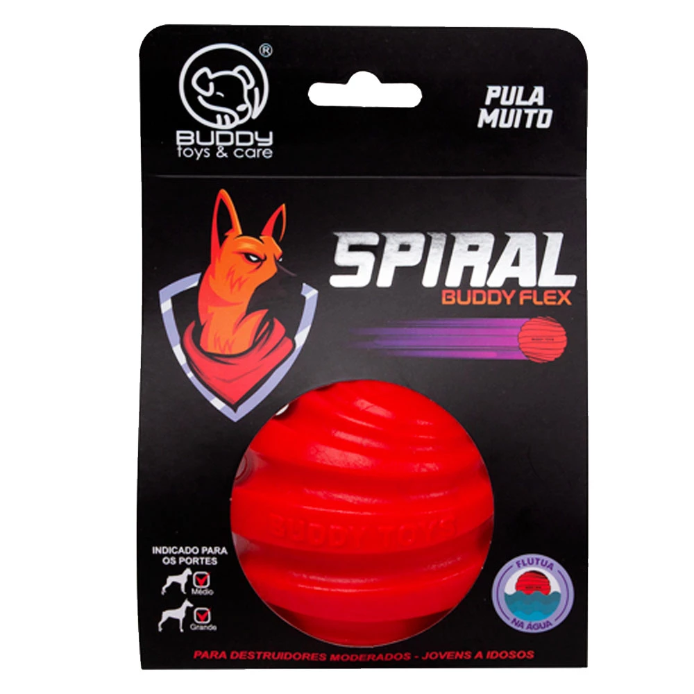 Brinquedo Bola Spiral Buddy Flex